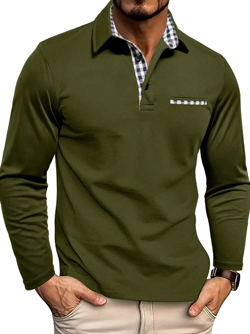 Jason | Polo Shirt with Long Sleeves