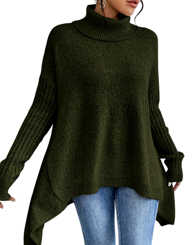 Laila | Oversized Turtleneck Sweater