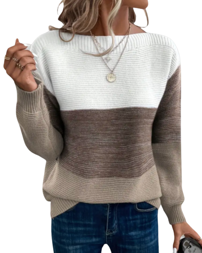 Calista | Elegant Long-Sleeve Sweater