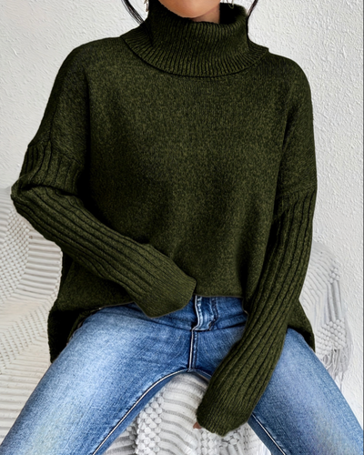 Laila | Oversized Turtleneck Sweater