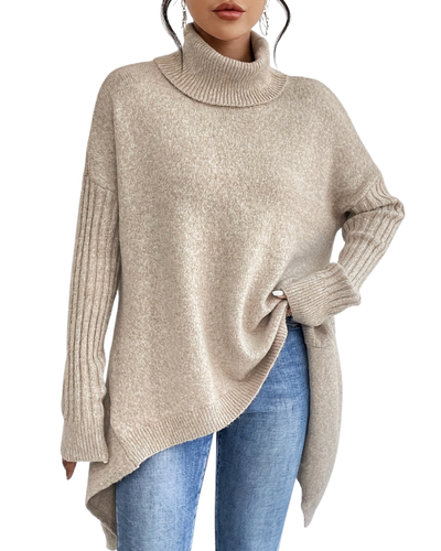 Laila | Oversized Turtleneck Sweater
