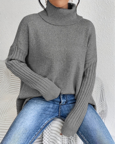 Laila | Oversized Turtleneck Sweater