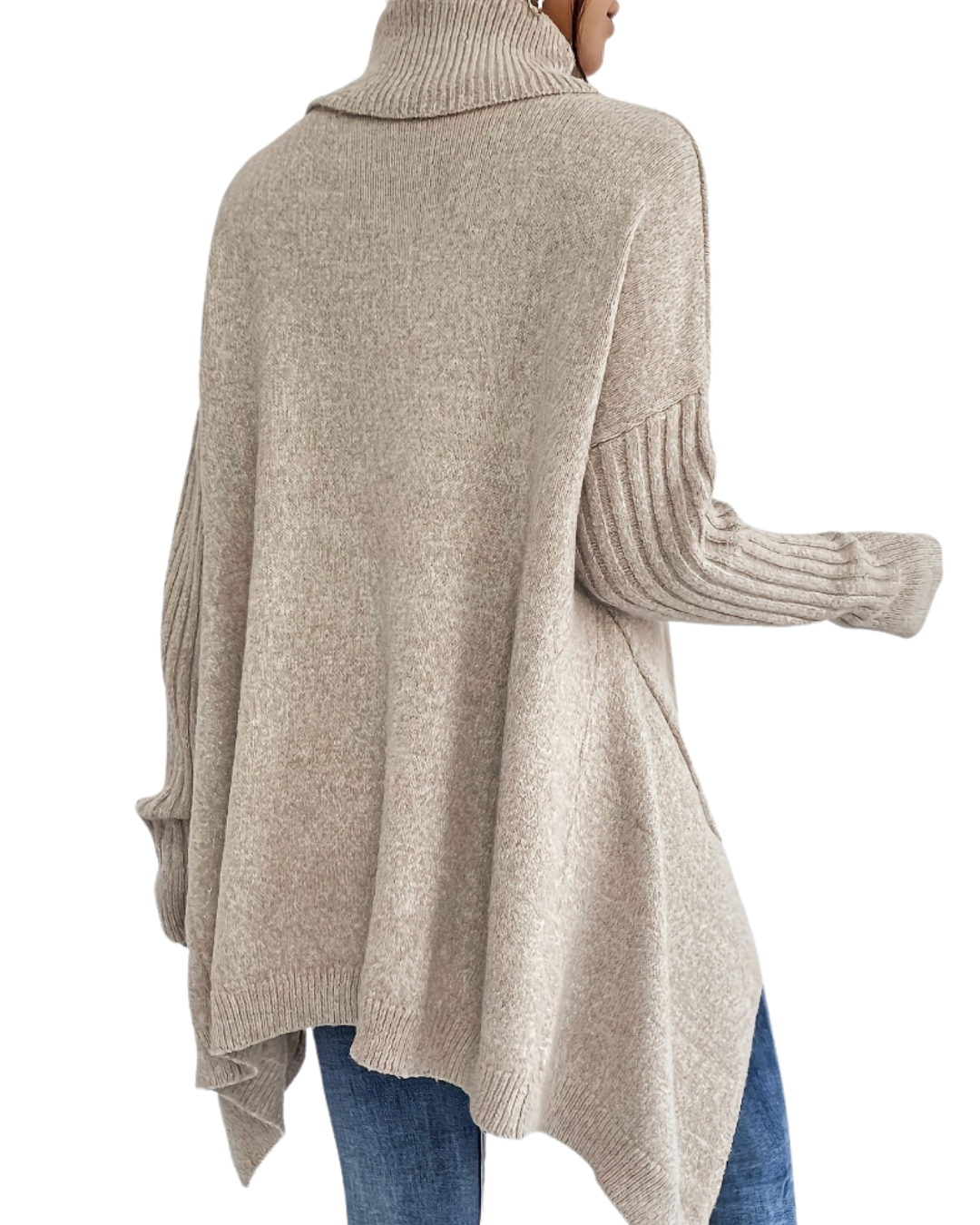 Laila | Oversized Turtleneck Sweater