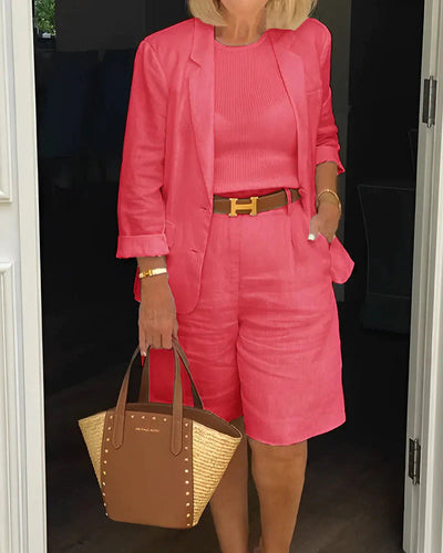 Junessa | Stylish Two-Piece Suit Set