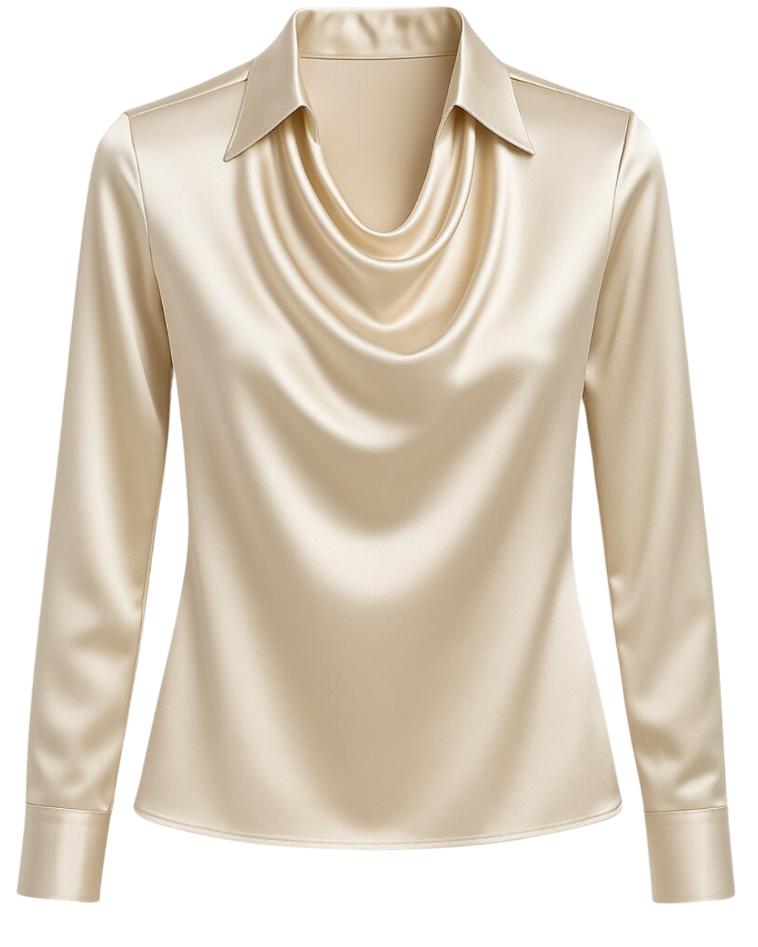 Brooklyn | Elegant Satin-Look Blouse