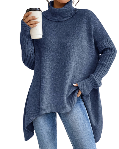 Laila | Oversized Turtleneck Sweater