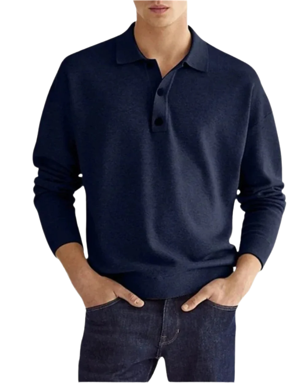 George | Elegant Polo Sweater