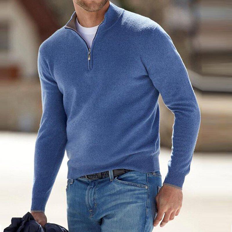 HARVIN | MEN'S ELEGANT ZIP-UP SWEATER