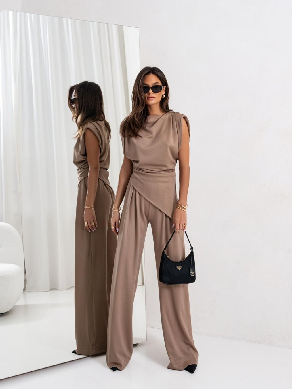 ZAYLEE | ADDISON DRAPED MATCHING SET