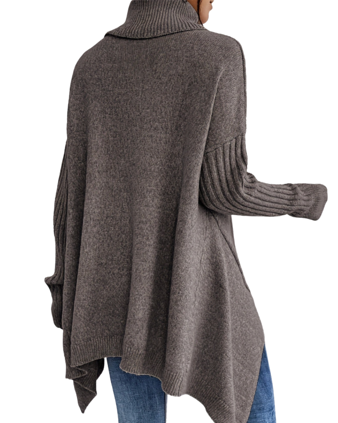 Laila | Oversized Turtleneck Sweater