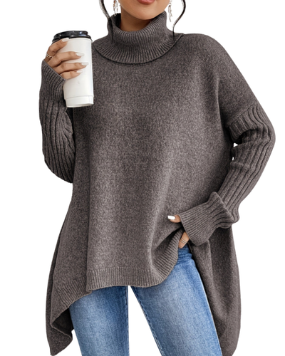 Laila | Oversized Turtleneck Sweater