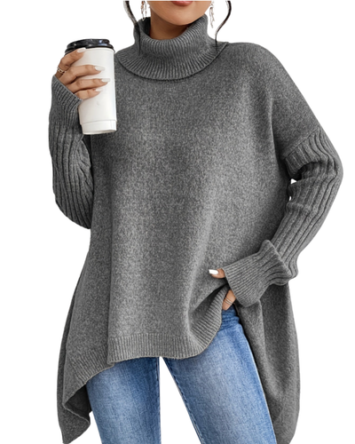 Laila | Oversized Turtleneck Sweater