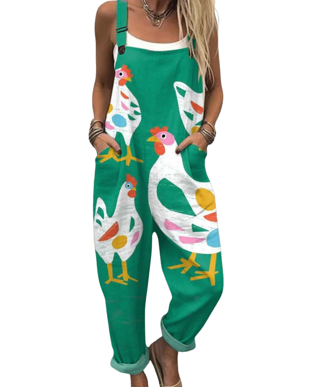 SERELLA | BLOSSOM TRAIL WIDE-LEG JUMPSUIT