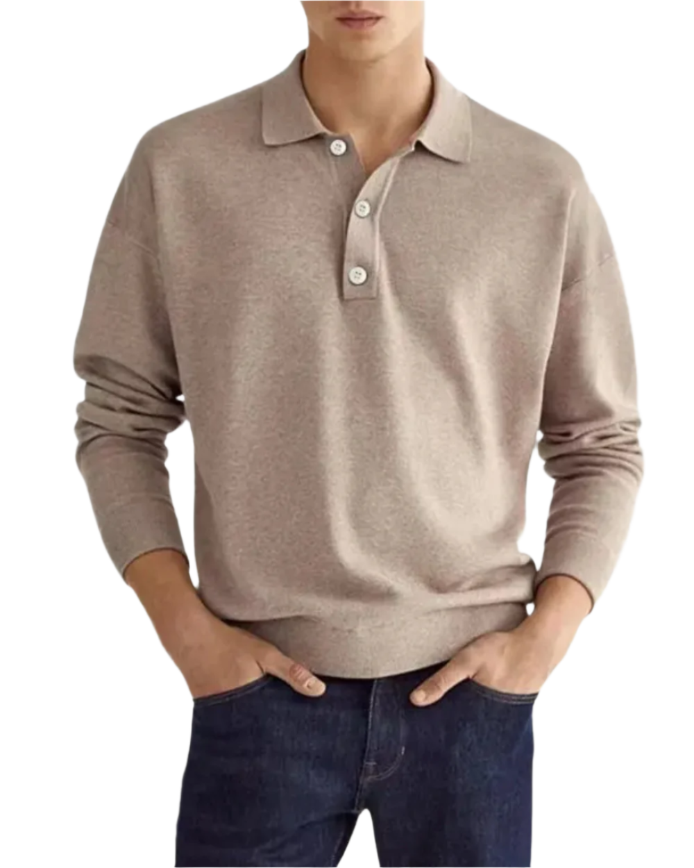 George | Elegant Polo Sweater