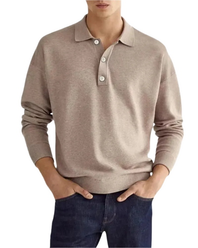 George | Elegant Polo Sweater