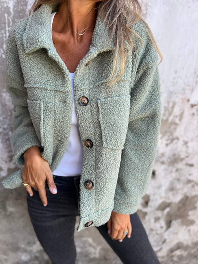 Aliza | Comfortable button-down jacket