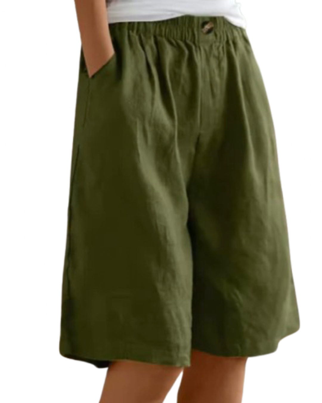 ZYLA | LINEN COMFORT RELAXED SHORTS