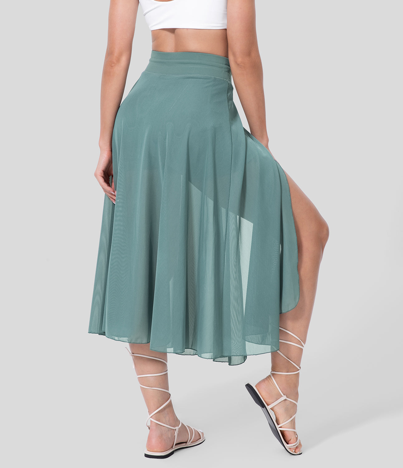 REVERIE | 2-IN-1 MIDI SKIRT FOR WOMEN