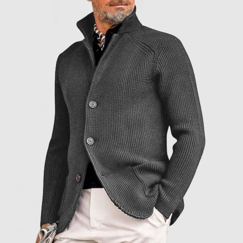 EDDIE | TIMELESS KNIT BUTTON CARDIGAN
