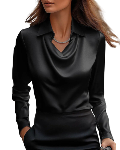 Brooklyn | Elegant Satin-Look Blouse