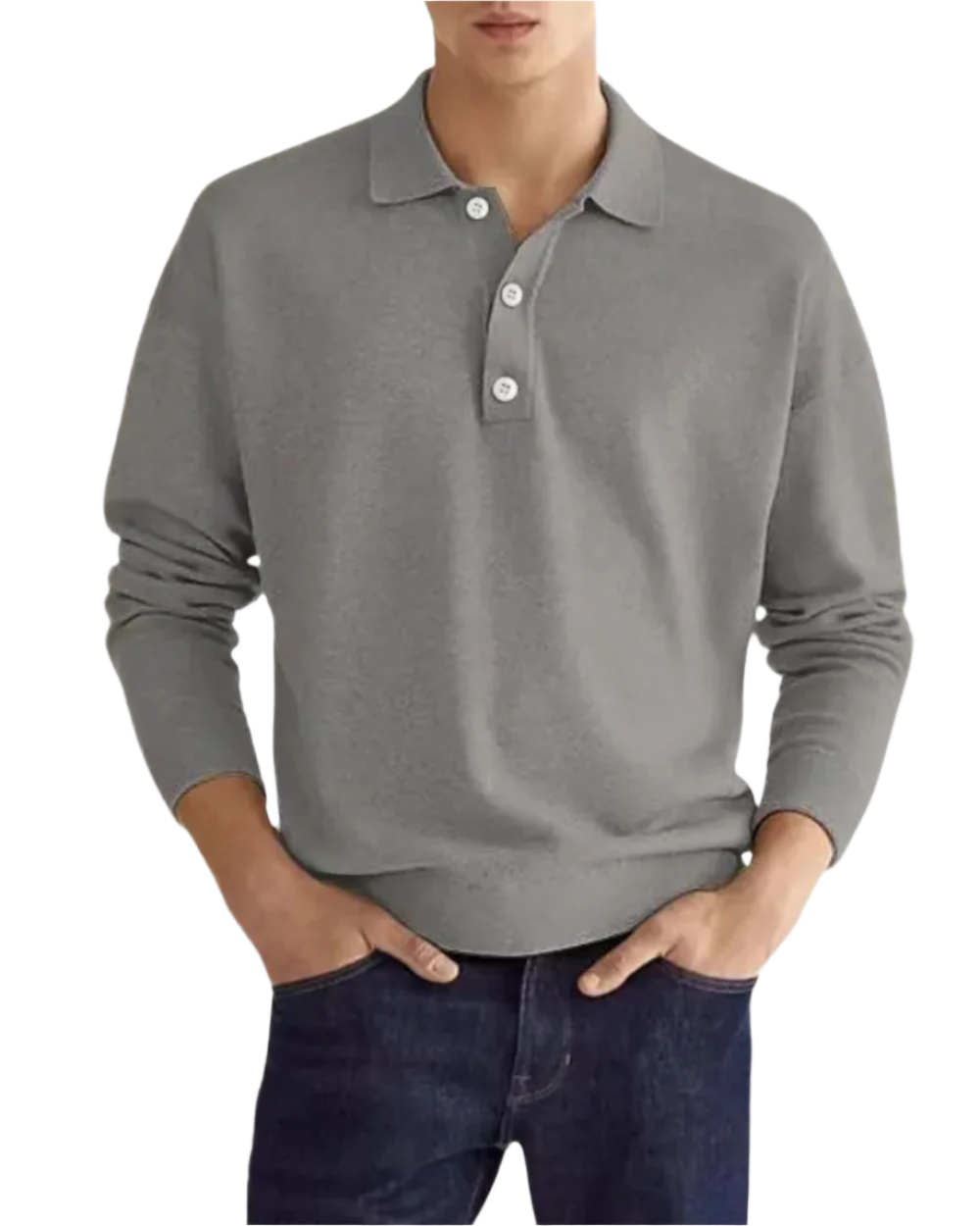George | Elegant Polo Sweater