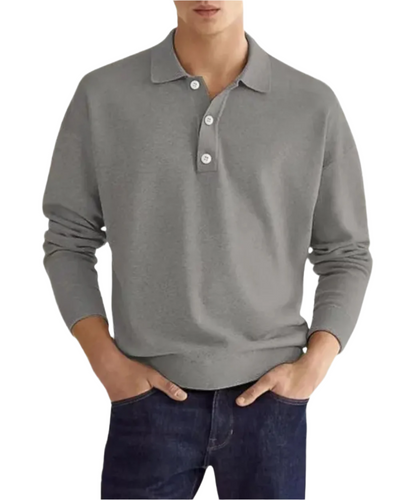 George | Elegant Polo Sweater