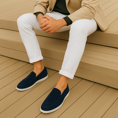 Eli | Elegant Suede Loafers