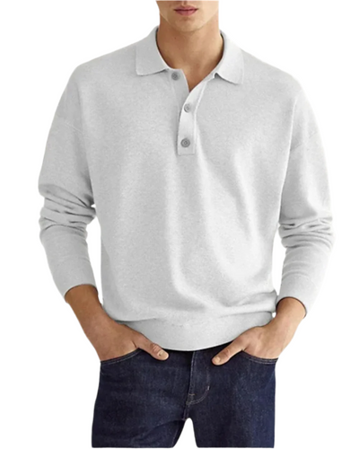George | Elegant Polo Sweater