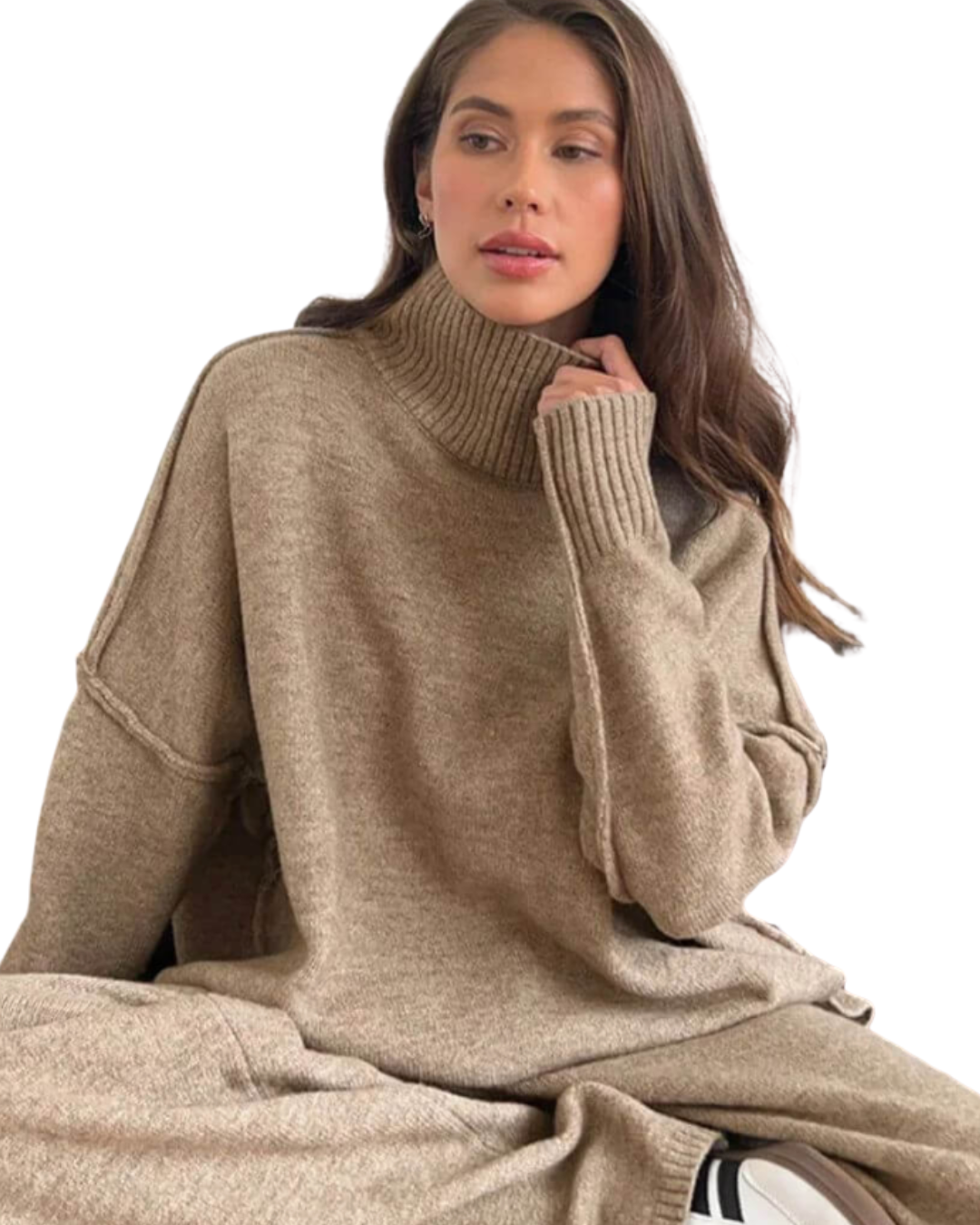 Anne | Turtleneck Knit Set