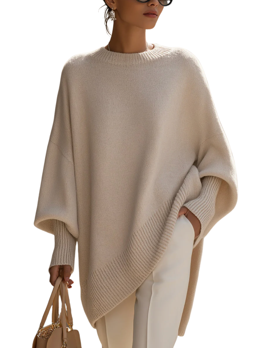 Mandy | Effortless elegance Oversized poncho
