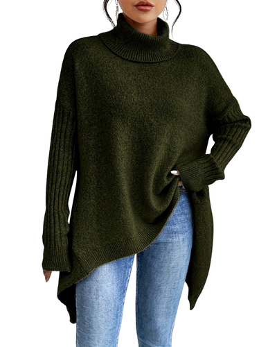 Laila | Oversized Turtleneck Sweater