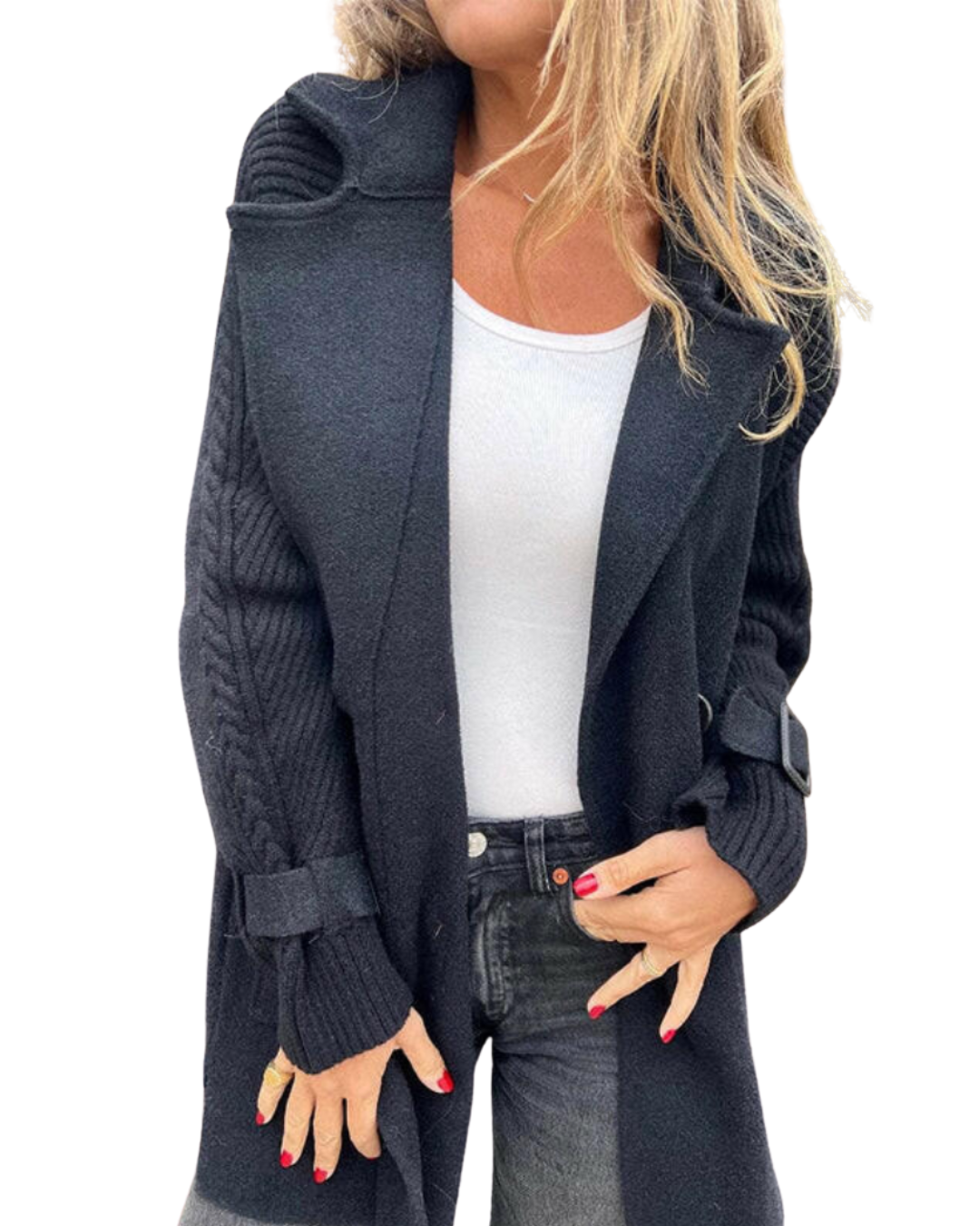 Isola | Mid-Length Double-Breasted Coat