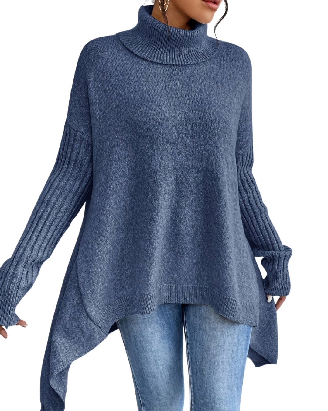 Laila | Oversized Turtleneck Sweater