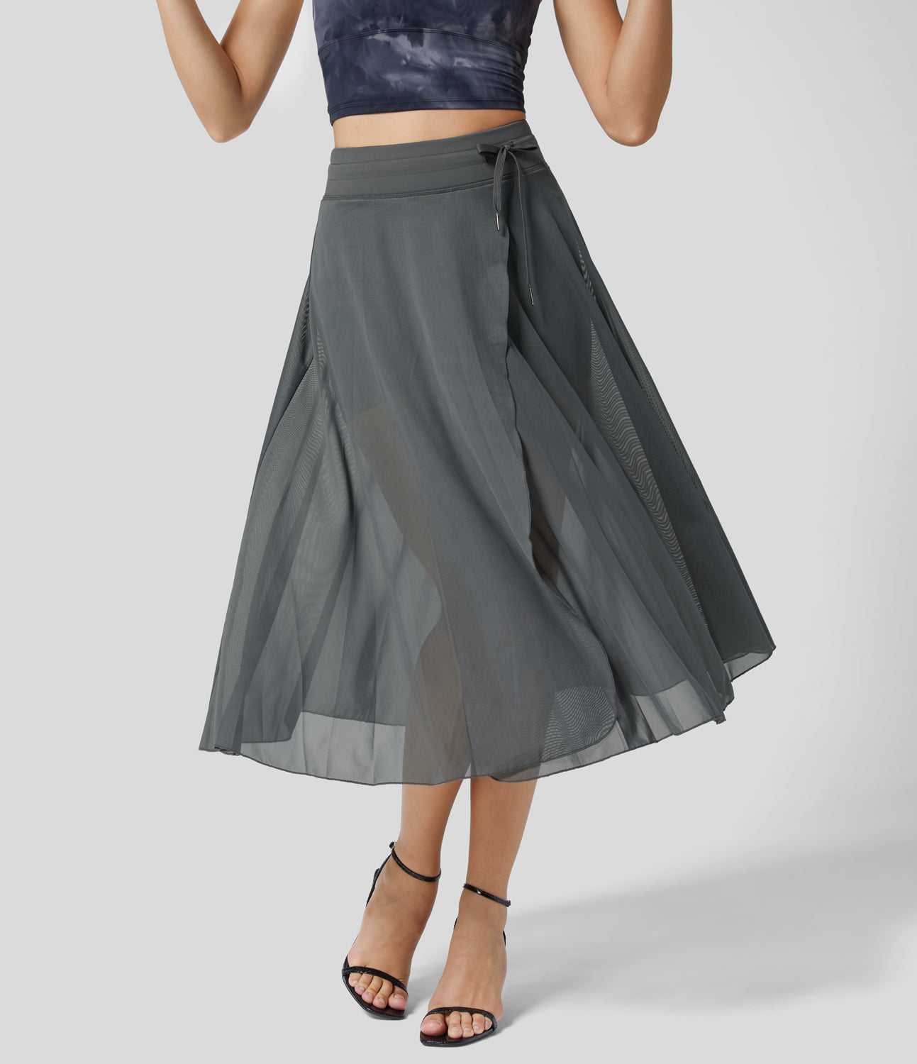 REVERIE | 2-IN-1 MIDI SKIRT FOR WOMEN