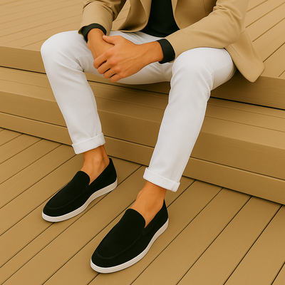 Eli | Elegant Suede Loafers
