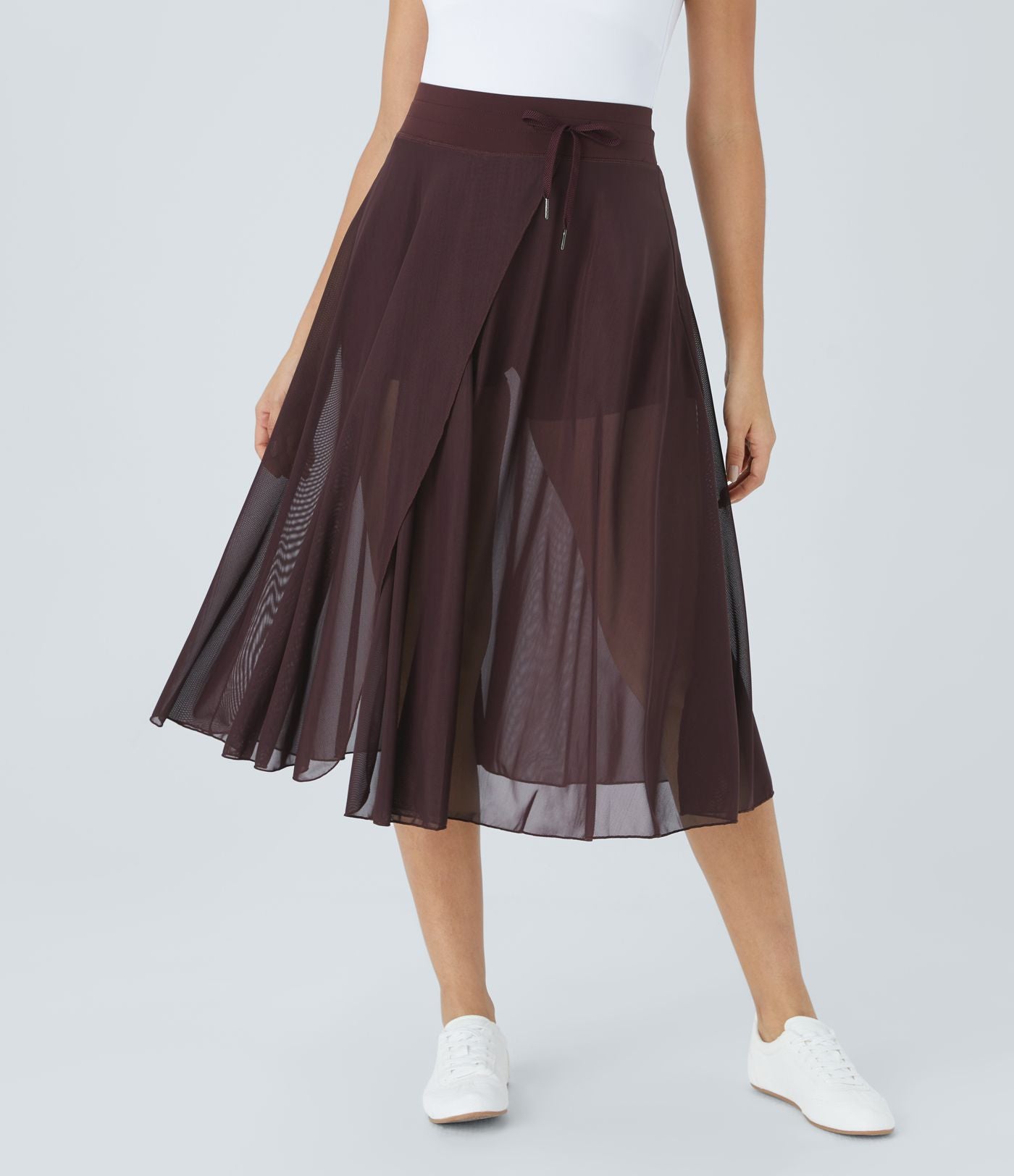 REVERIE | 2-IN-1 MIDI SKIRT FOR WOMEN