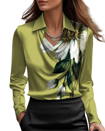 Brooklyn | Elegant Satin-Look Blouse