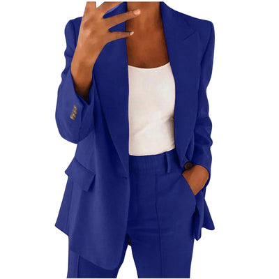 ALVERIA | ELEGANT BLAZER & TROUSER SET FOR ELEVATED STYLE