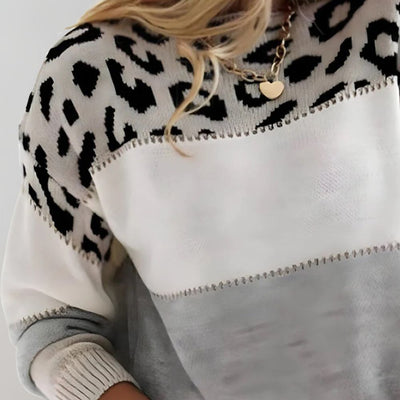 Maison Valmont | Elegant Leopard Sweater