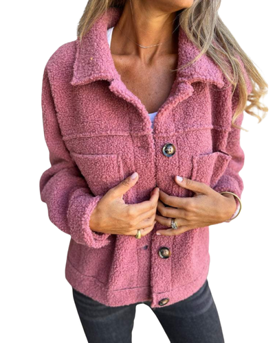 Aliza | Comfortable button-down jacket