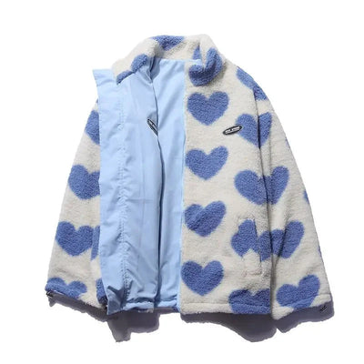 Daria | Reversible jacket with hearts
