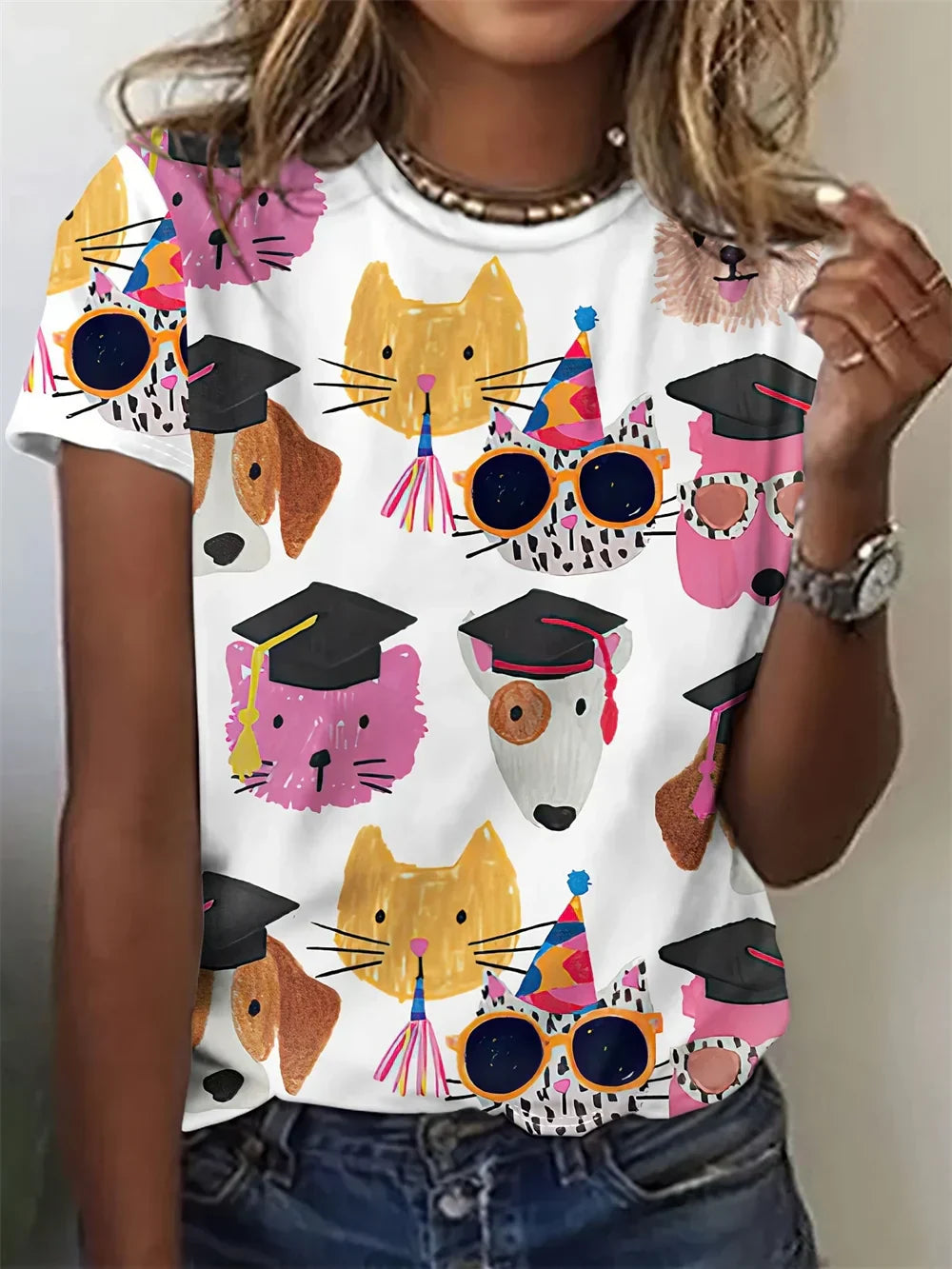 Zosia | Animal Print Nature-Inspired Top