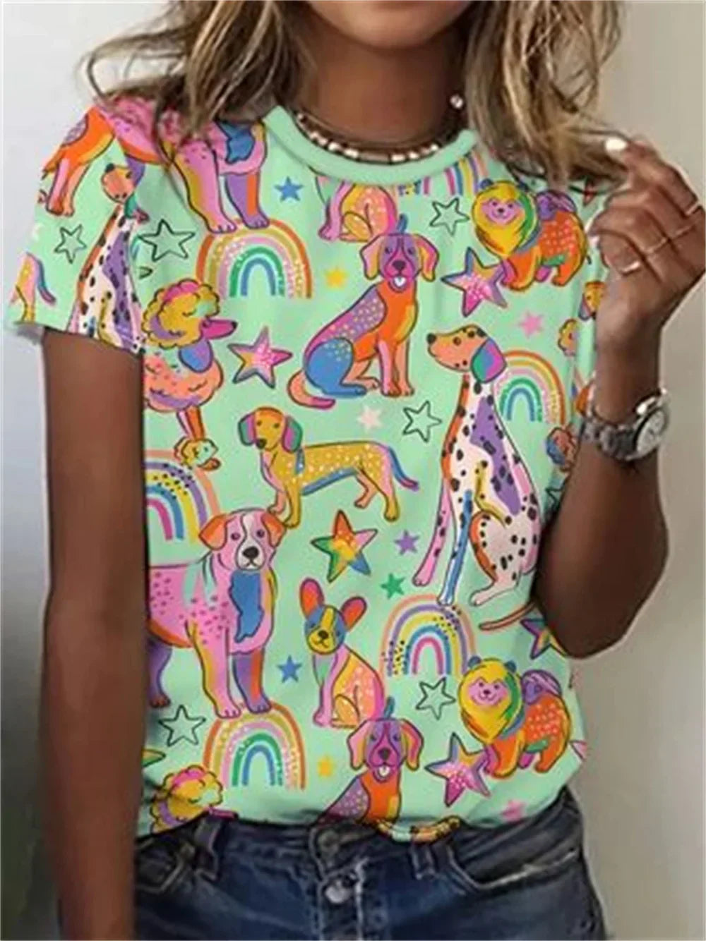 Zosia | Animal Print Nature-Inspired Top