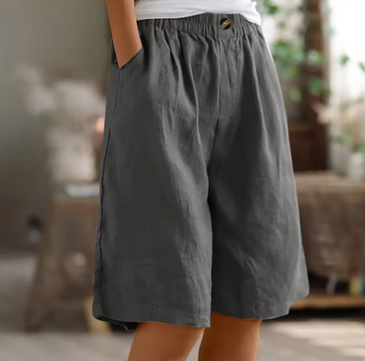 ZYLA | LINEN COMFORT RELAXED SHORTS