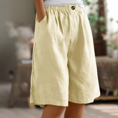 ZYLA | LINEN COMFORT RELAXED SHORTS