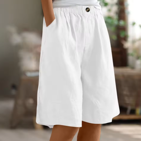 ZYLA | LINEN COMFORT RELAXED SHORTS