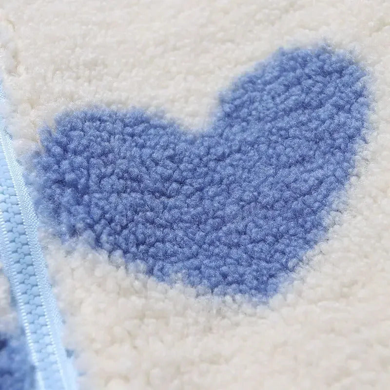 Daria | Reversible jacket with hearts