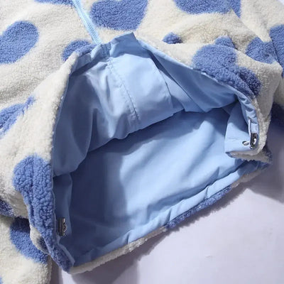 Daria | Reversible jacket with hearts