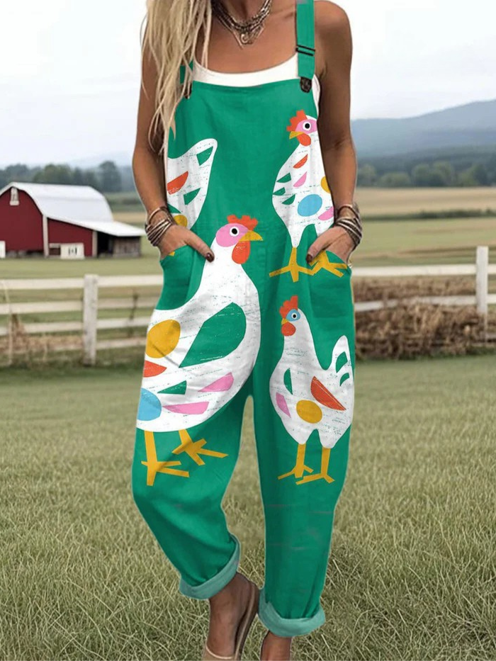 SERELLA | BLOSSOM TRAIL WIDE-LEG JUMPSUIT