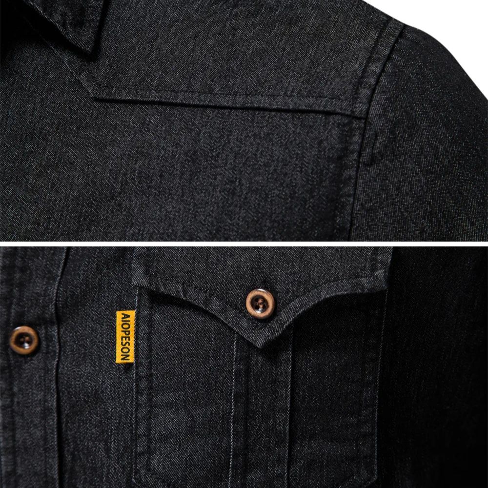 Kilian | High-quality cotton denim shirt